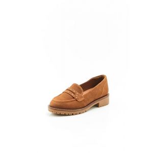 Damart - Mocassins Amortyl d&eacute;tails clout&eacute;s Femme Marron Taille 38 (DAMART, neuf)