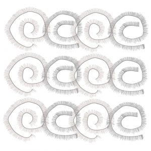 DECOMELODY 20 pi&egrave;ces Lot de Cils Faux pour Poup&eacute;e DIY Fibres Ultra Fines Naturel et Confortable Noir et Marron Accessoires pour Maquillage de Poup&eacute;e (FINNG, neuf)