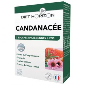 Diet Horizon - Candanacée - La Formule Complète à Base d’Échinacée et de Vitamine C qui Contribue au Fonctionnement Normal de Votre Système Immunitaire - 60 Comprimés (Para Santé Services, neuf)