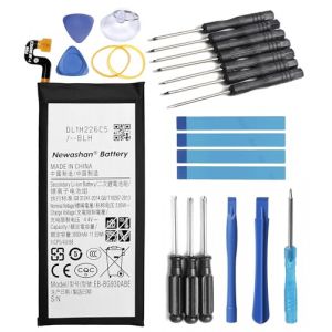 NEWASHAN Batterie EB-BG930ABE Compatible avec Samsung Galaxy S7 SM-G930F G930T G930A G930P G930R G930T G930V G9300 T&eacute;l&eacute;phone Portable Smartphone BG930ABA Li-ion Accu Pile 3,85V 3000mAh avec Kit Outils (newashan, neuf)