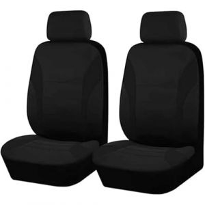 HHCVLUZI Housses De Si&egrave;ge Avant De Voiture, pour Renault Clio 3 2005 2006 2007 2008 2009 2010 2011 2012 Imperm&eacute;able Antid&eacute;rapant Housses De Si&egrave;ge Avant Coussins Couvre Protections Si&egrave;ge,Black (taiyaunshiwanheshangmaoyouxiangongsi, neuf)