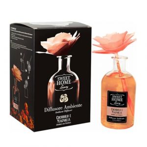 Sweet Home Luxury Diffuseur d'ambiance avec rose Cocobolo et Magnolia 150 ml (CorpoeCapelli, neuf)