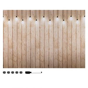 Navaris Tableau magnétique - Panneau mémo 70 x 50 cm avec aimants - Tableau Mural Design Lampes avec marqueur (SX-Commerce, neuf)
