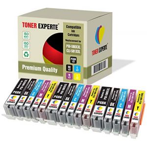 TONER EXPERTE Pack 15 XL Compatibles PGI-580XXL CLI-581XXL PGI-580 CLI-581 XXL Cartouches d'encre pour Canon TS6150 TS6151 TS6250 TS6351 TS705 TR7550 TS8150 TS8151 TS8152 TS8250 TS8351 TS8352 TR8550 (Toner Experte, neuf)