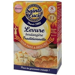 Levure boulangère traditionnelle - levure sèche boulangère - une boite de 8 sachets de 8 g- (ToujoursMoinsCher, neuf)