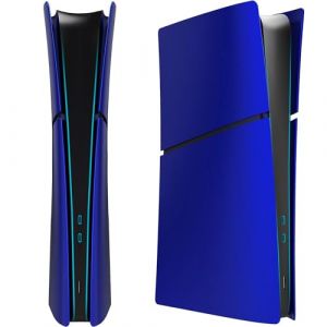 ElitePlay Cobalt Bleu PS5 numérique Mince façade Couverture plaques de Remplacement Coque pour Playstation 5 Mince modèle édition numérique (ElitePlay, neuf)