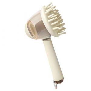 Brosse De Douche Pour Chats,Brosse Nettoyante Pour Pattes Avec Distributeur De Savon - Accessoire de Massage et Nettoyage pour le Toilettage des Animaux de Compagnie (Meimstram, neuf)