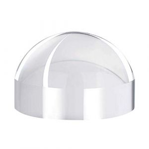 6X Loupe Optique Acrylique Loupe de Dôme de Cristal Miroir en Verre Optique Décoration, Loupe de Lecture de Bureau de 80 MM Loupe de Lentille Demi-Boule pour Lire Le Journal/Timbre/Carte, Cadeau (JiahongUK, neuf)