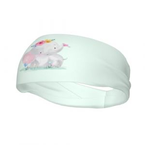 Jolis bandeaux éléphant et papillon pour hommes et femmes, antidérapants, anti-transpiration, pour le sport, la gym, le basket-ball, le yoga (ruianshihuichenjiayouzhanguanliyouxiangongsi, neuf)