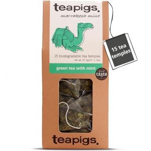 teapigs Sachets de Thé Vert Tea avec Menthe Vert 15 Sachets 250 g (ChristopherParker, neuf)