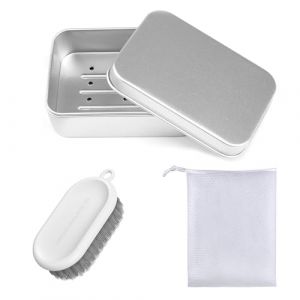 CLDURHGE Bo&icirc;te &agrave; Savon de Voyage Multifonction - Porta Saponetta, Bo&icirc;te &agrave; Savon Solide avec Drainage et Accessoires Compl&eacute;mentaires - Parfait pour Voyage et Maison (YILUNFU, neuf)