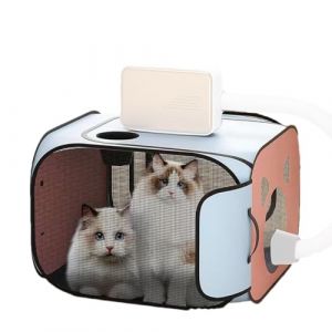 Dog Drying Crate, Portable Pet Drying, Dog Grooming Tent, Foldable Drying Box, Cat Drying Room, Fast Drying Bag, Pet Drying Cage, Dog Bathing Crate, Pet Grooming Tent, Drying Box For Pets,Dog Bath Dry (ferecy, neuf)