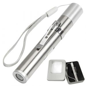 Tomedeks lampe torche uv lampe de poche uv Lampe de Poche UV Mini Lampe de Poche LED à lumière Noire UV Portable,détecteur d'urine pour Animaux de Compagnie Avec cordon (Tomedeks-FR, neuf)