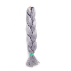 LYVQZPWLRla mode synthétique, Extensions de cheveux synthétiques tressés de 61 cm for femmes, coiffures à faire soi-même, jaune, orange, blond(5) (KanHuaDeY, neuf)