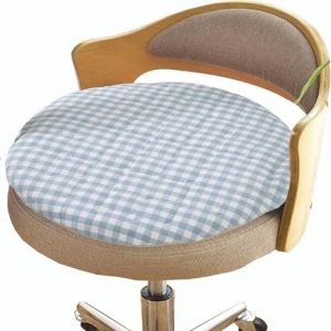 Coussin/Galette de Chaise Ronde 40cm/35cm/30cm/45cm Antidérapants Coussin de Siège Rond Exterieur/Intérieur Coussin D'assise Rond Jardin, Cuisine, Bureau, Salle à Manger(H114,Diameter 35cm) (POSTTER SHOP, neuf)