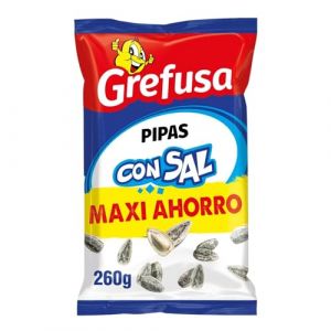 Pipas Salées Maxi Grefusa 260 g (Pata negra shop, neuf)
