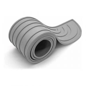 BQKCD Protection Pare Choc Voiture pour Ford Transit/Tourneo Custom 2023-2024 2025, Protecteur Porte Coffre en Caoutchouc Protection Seuil ArrièRe RéSistant Accessoires,104cm*9cm-D/Grey (YONGZHUFFF, neuf)