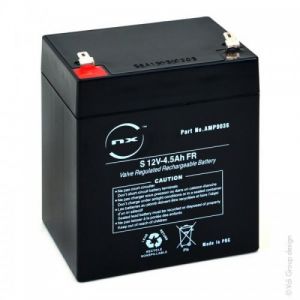 NX - Batterie plomb AGM S 12V-4.5Ah FR 12V 4.5Ah T1 - Unité(s) (Masvoltios, neuf)