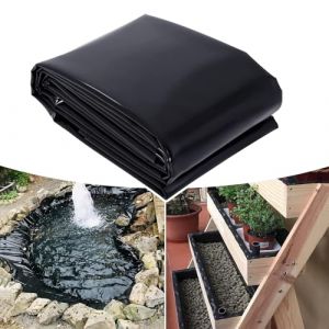 Kgfvesdc Grand Bâche pour Bassin imperméable 7×7m, revêtement de Bassin imperméable, bâche de Bassin Robuste, Bâche D'étang Jardin Noir pour Cascade de Jardin, Fontaines, Jardins d'eau Cascades (brand-Kgfvesdc-跟卖投诉, neuf)