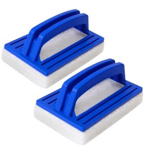 2 Pièces Brosse Éponge Ligne d'eau, Eponge Magique Piscine, Eponge Piscine, Brosse de Piscines, Brosses de Nettoyage de Piscines, pour Nettoyer la Saleté et la Mousse (MINGYANYA LIMITED, neuf)