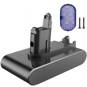 Batterie de Rechange 5000 mAh DC45 DC31 pour aspirateur Dyson Type B DC31 DC34 DC45 DC35 DC56 DC57 avec Filtre (Uniquement Compatible avec Dyson Type B) (newwaytek, neuf)