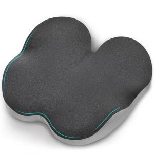 Coussin Coccyx, Coussin Chaise Bureau, Coussin Ergonomique Assise pour Voiture Gaming, Coussin de Si&egrave;ge pour Soulager la Pression et Les Douleurs des Hanches et de la Sciatique - Gris (Flower LV, neuf)