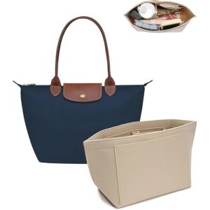 Umiup Organiseur au format de poche pour Longchamp Le Pliage, organisateur pour sacs en feutre, avec poches multifonctionnelles, grande capacit&eacute; pour Longchamp Large/Medium/Small (LCXHIE, neuf)