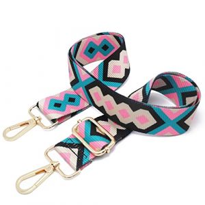 Sangle Sac Bandouliere Bandoulière pour Sac à Main Sangle De Rechange réglable Femmes Sac Bricolage Remplacement Bag Purse Strap G03 3.8cm/Gold (Kocris Casa EU, neuf)