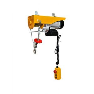 WinchPro - Palán Électrique 220v Capacité De 400/800kg, Puissance Du Moteur 1450w, Hauteur De Levage 12m,Construction Robuste, Diamètre Du Câble D'acier 6mm (J-Tools, neuf)
