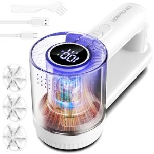 Rasoir Anti Bouloche, [2000 mAh] Homtronics Anti Bouloche Vetement, Bouloche Appareil,3 Vitesses Réglable, Affichage LED, Câble USB Bouloche Appareil, Retrait Rapide et Efficace des Pilules et des (Youjihui-EU, neuf)