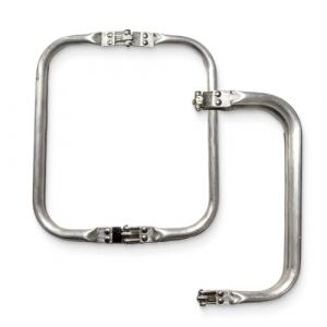 NJCXOLA Cadre de Sac à Main en Aluminium, Fermoir Porte Monnaie Couture Kit, Poignée de Sac à Main, Bricolage Tubulaire Interne de Forme Carrée DIY Accessoire pour Sac au Crochet (CELTIC MANUFACTURING, neuf)