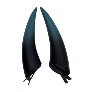 Unique Halloween Épingle à Cheveux 3D Corne de Diable Oreille Barrette à Cheveux Bonnet Confortable Chapeau Halloween Fête Femmes Accessoires de Cheveux (BoRongDianZiShangWuYouXianGongSi, neuf)