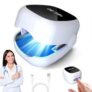 OrthoVital® Appareil Anti Mycose, OrthoVital Lumière Pulsee Mycose Ongle, Mycose Ongles des Pieds Nettoyage et Réparation Ongles Effective pour Mycose, Ongles des Pieds, Laser Treatment, (Deedlite, neuf)