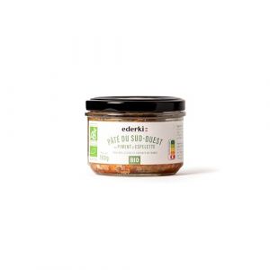 EDERKI - Pâté du Sud-Ouest bio au Piment d'Espelette 180g (Maison EDERKI, neuf)