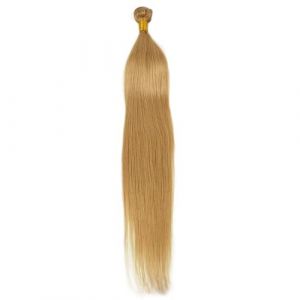 Larafona Hair Naturelle Tissage Blonde Brazilian Human Hair Bundles 27# 100% Remy Hair Extensions Lisse 100g/pc 18inch/45cm (Larafona Hair Extensions and Wigs, neuf)