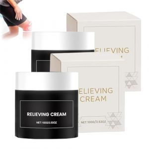 Cr&egrave;me soulagante, cr&egrave;me pour les nerfs, pommade cicatrisante pour les nerfs, cr&egrave;me apaisante pour les articulations, les pieds et le corps, pour le dos, le cou, les mains, les genoux (2 PCS) (C'est l'amour, neuf)
