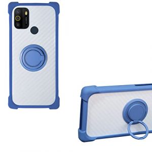 Coque pour logicom Solar Coque Compatible avec logicom Solar Coque Étui Support de Bague métallique 360° en PC + Silicone CSKB-LAN (Oujietong, neuf)