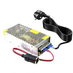 Vegena 12V 240W Alimentation, Bloc d'alimentation AC/DC, 220-240 V vers 12 V CC 20 A 240 W Transformateur Alimentation à Découpage pour appareils LED, caméras vidéo, systèmes de surveillance (Astronomy Sp. z o.o., neuf)