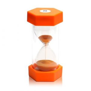 Sablier à minuterie, Sablier Enfant, Minuteur Sabliers, Sablier Sécurité Enfant, Coloré Sablier Sable Horloge Minuteur, Minuterie de Cuisine, décoration de Bureau à Domicile,30 Minutes, Orange (Dream HorseX, neuf)