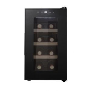 Cavin Cave &agrave; vin &agrave; pose libre, Northern Collection 8 Noir, th&eacute;rmoelectrique, contenir jusqu&rsquo;&agrave; 8 bouteilles, la fois &eacute;conome en &eacute;nergie et silencieuse, une zone de temp&eacute;rature r&eacute;glable 5&deg;C et 18&deg;C (LSBolagen, neuf)