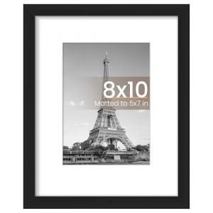 upsimples Lot de 3 Cadre 8x10, Cadre Photo 8x10 Noir, pour Galerie de Photos, Bande D'insertion, Montage Mural Horizontal ou Vertical (ELVION LLC, neuf)