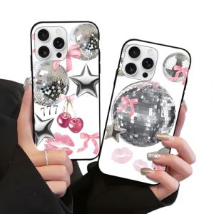 Omyzo [2 Pack Coque pour Samsung Galaxy S9 Plus 6,2",&Eacute;tui de Protection avec Cute Aesthetic N&oelig;ud Rose,Ruban,Cerise,L&egrave;vres,&Eacute;toile,Plan&egrave;te Motif,Antichoc Silicone TPU Cartoon Housse,Cool (JiuShengShenSHi, neuf)