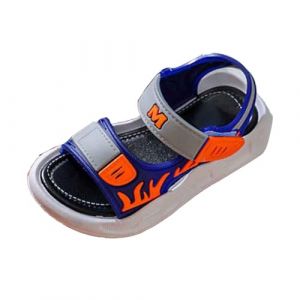Sandale Enfant Garcon, Ete De Marche Sandale Sport Sandalette Avec Élastique Confortable Plage Sandales Bout Ouvert Chaussure (losing251, neuf)