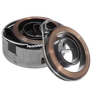 Uonlytech Pièce De Perceuse À Colonne - Ressort De Rappel Pour Perceuse À Colonne - Ressort Hélicoïdal - Pièce De Rechange Argentée (Vivinacy, neuf)