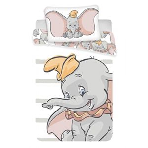 Dumbo Disney - Parure de Lit B&eacute;b&eacute; - Housse de Couette Coton (Krocoworld, neuf)