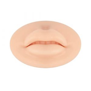 JimKing - Moule à tatouage 3D en silicone pour entraînement des lèvres - Pour tatoueurs débutants (lèvre) - Beige - Adulte (JimKing Direct fr, neuf)