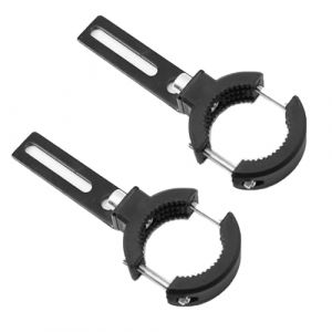 SIXHAOBU 2 pièces Support Phare Moto, Support de fixation de phare antibrouillard, Supports de fixation de lampe de fourche avant Supports universel de phares avants (20mm-38mm) (CONGDAI, neuf)