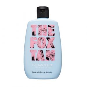 The Fox Tan - Sun Tan Sealer - Lotion après soleil corps et visage, lotion hydratante pour un bronzage longue durée, à l'aloe vera et au bêta-carotène, 220 ml (PURISH – your beauty dealer, neuf)