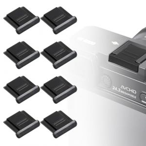 VAEIORP 8 Pcs Cache Griffe Flash pour Appareils Photo, Couvercle de Protection Universel pour Sabot Flash, Anti-Poussi&egrave;re et Durable (shenzishumaoyi, neuf)