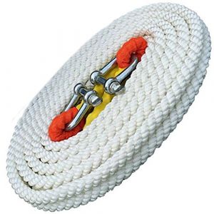 5T/10T/15T 4X4 Sangle Remorquage Voiture Super Élastique Heavy Duty Polyester Corde de Remorquage Sangle Remorquage Kits avec 2 Attelage Remorque&Sac Rangement pour Restauration de Remorquage,15T9M (mtbd, neuf)